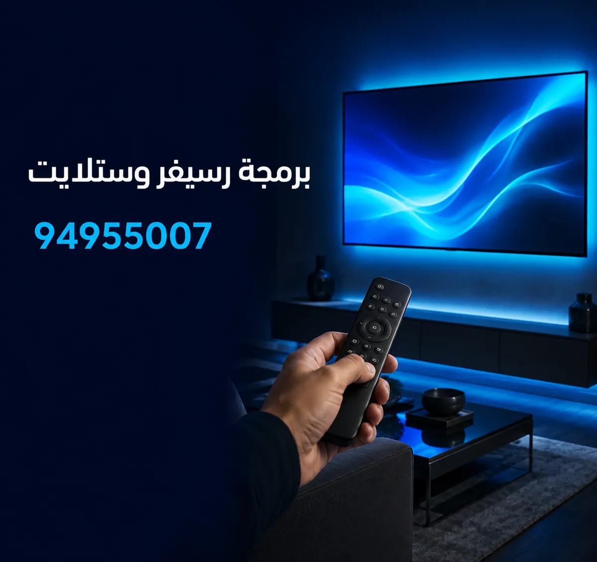 برمجة رسيفر وستلايت في الجابرية — ضبط القنوات على الشاشة
